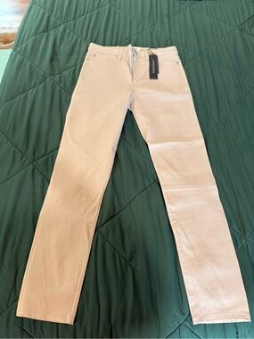 Hudson Jeans Pale Pink Skinny Jeans